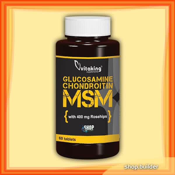 Vitaking Glükozamin + Kondroitin + MSM tabletta 60x – minerva-szki.hu